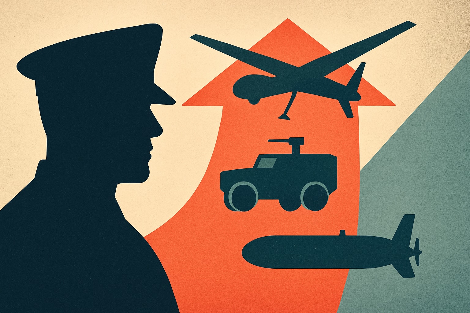Editorial illustration for: Senate Advocates for New Combatant Command for Unmanned Systems