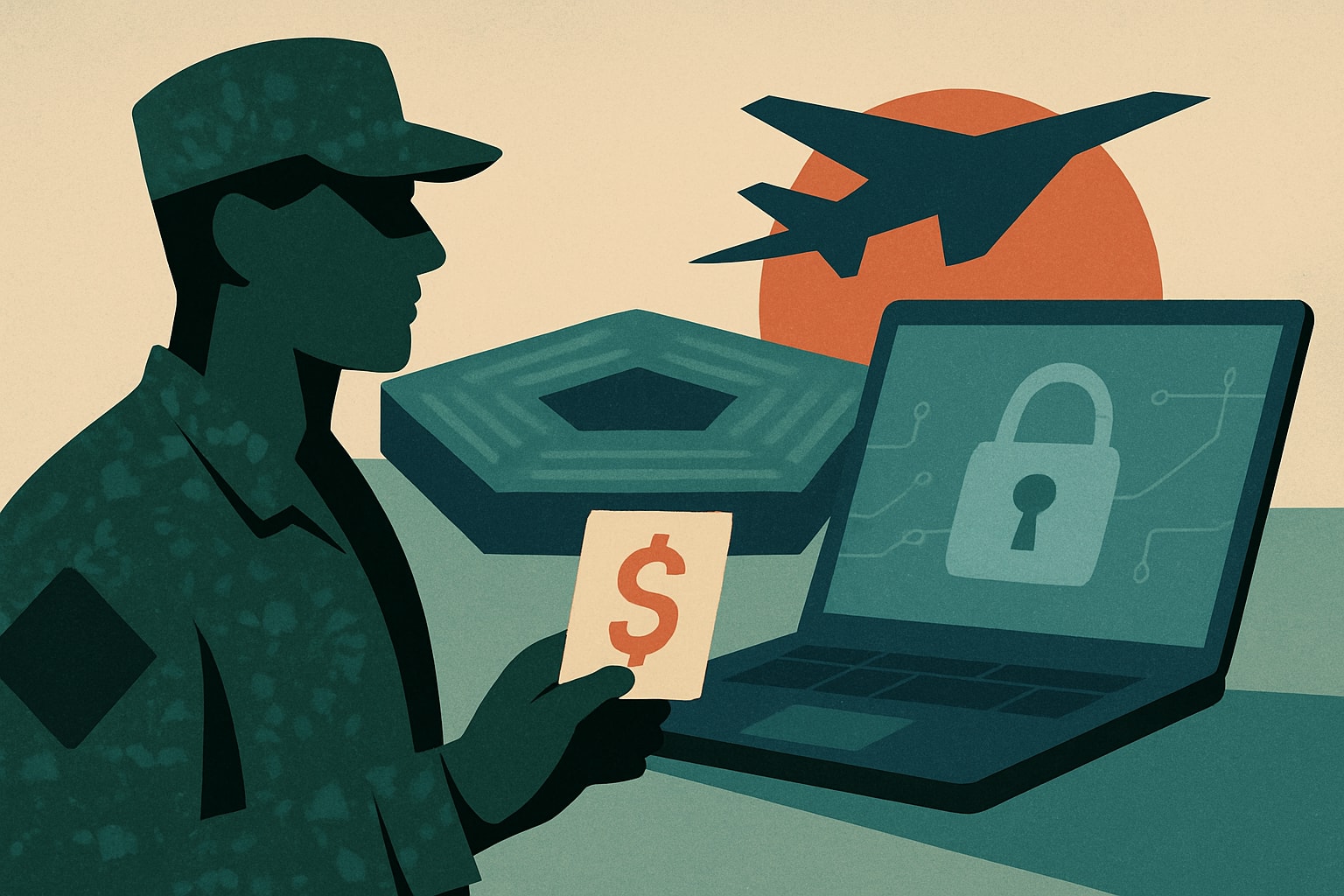 Editorial illustration for: Pentagon to Launch Cyber Mastery Incentive Pay Program in October