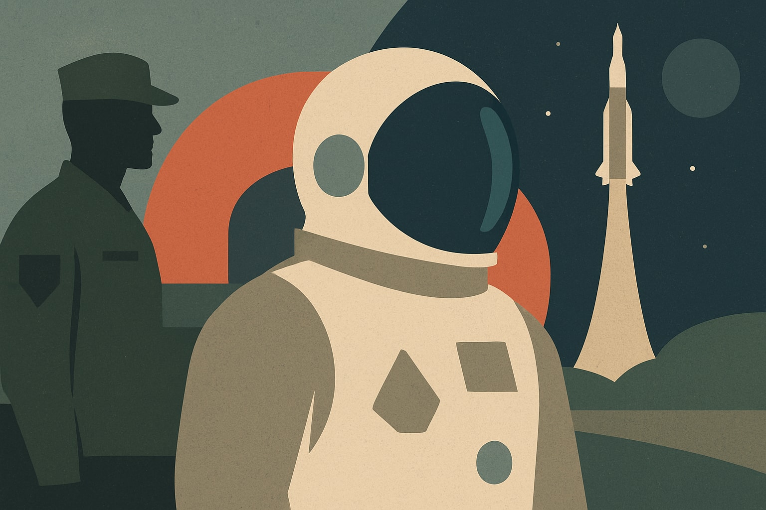 Editorial illustration for: U.S. Army Astronaut Selected for NASA’s Artemis III Mission