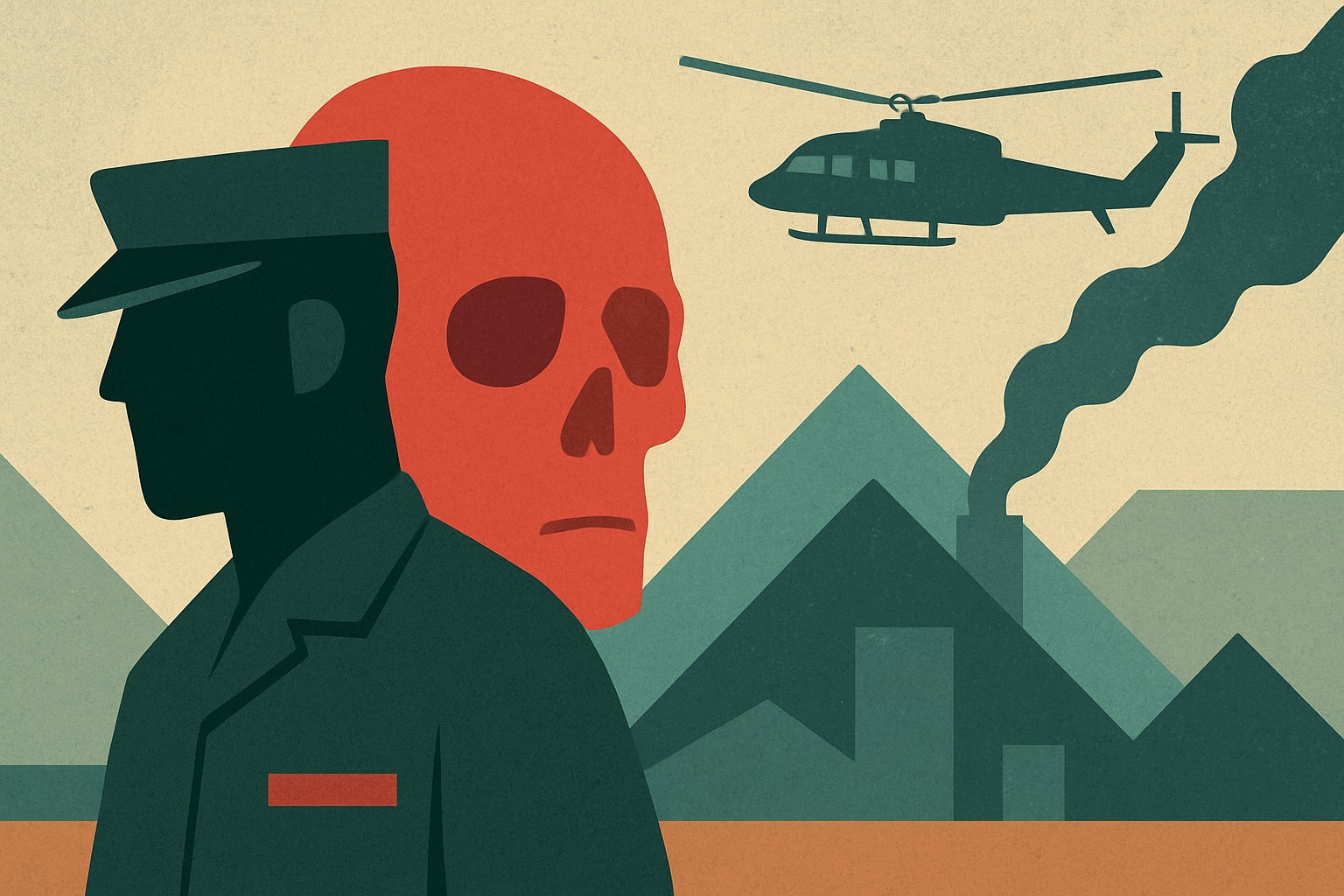 Editorial illustration for: Toxic Leadership Claims Surface After Marine’s Suicide