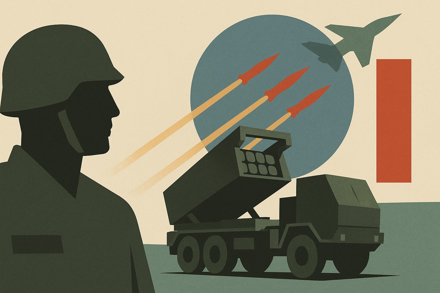 Editorial illustration for: France Chooses MBDA-Safran Team for New Multiple Rocket Launcher