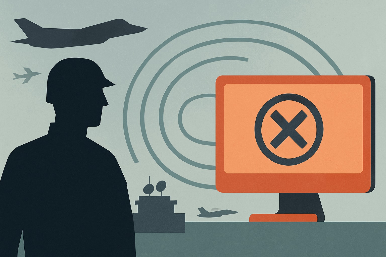 Editorial illustration for: Experts Challenge Proposal for a Cyber Force Without Enlisted Personnel