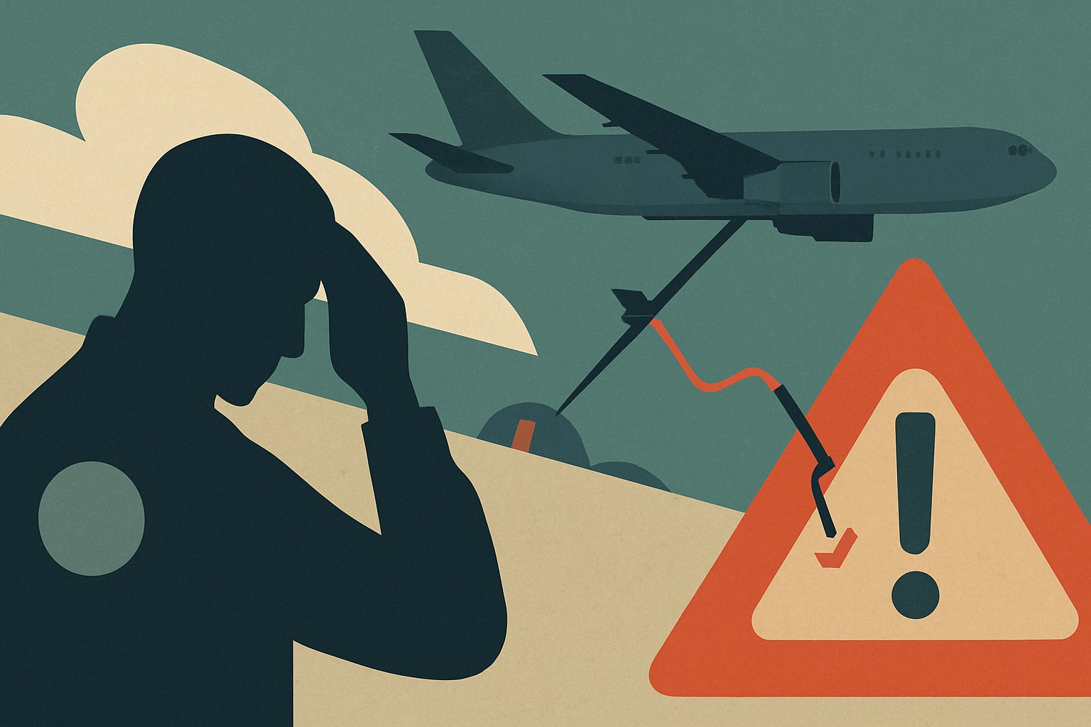 Editorial illustration for: Investigation Reveals Operator Errors Caused KC-46A Boom Mishap