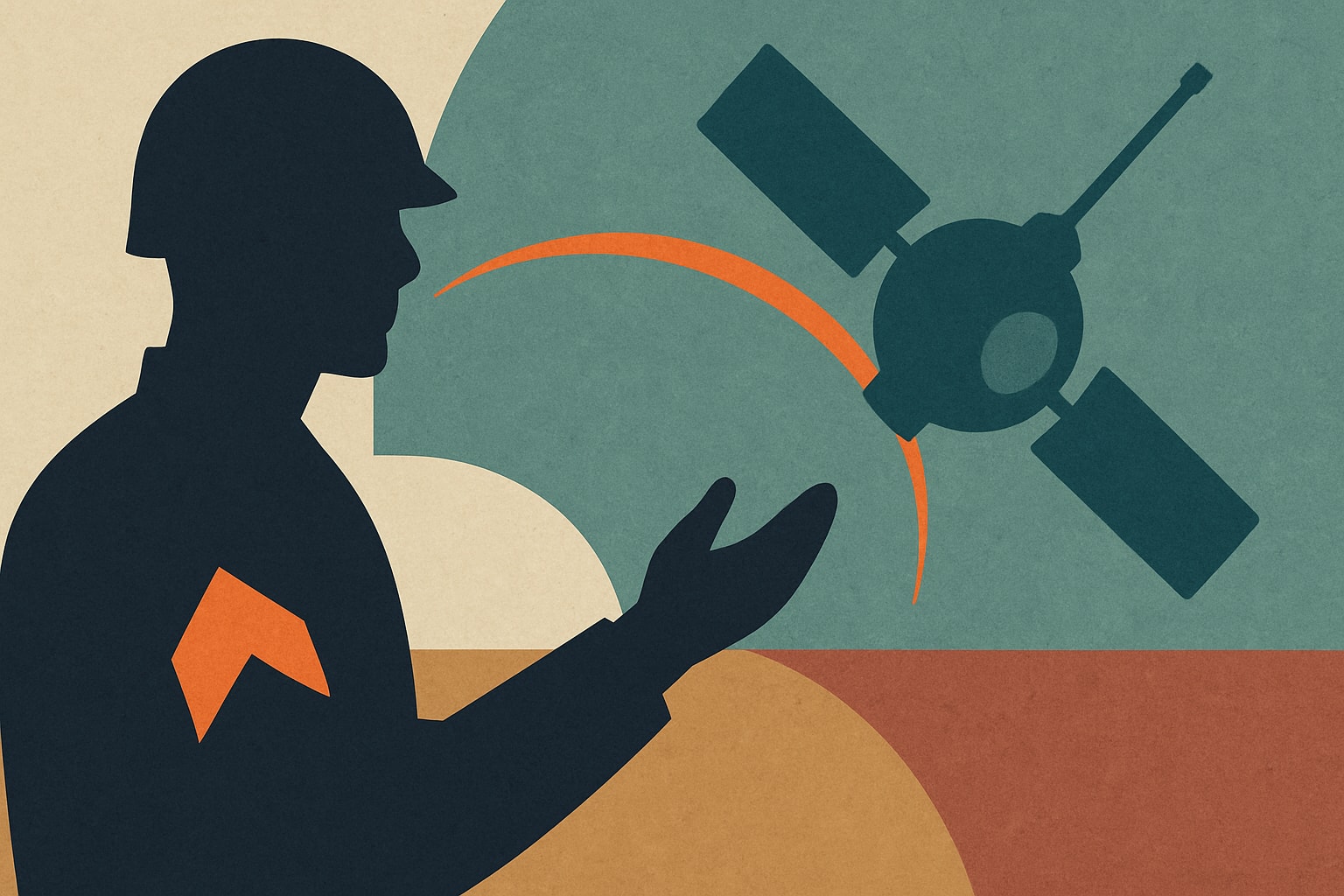 Editorial illustration for: Future Military Satellites Could Operate Like Human Teammates