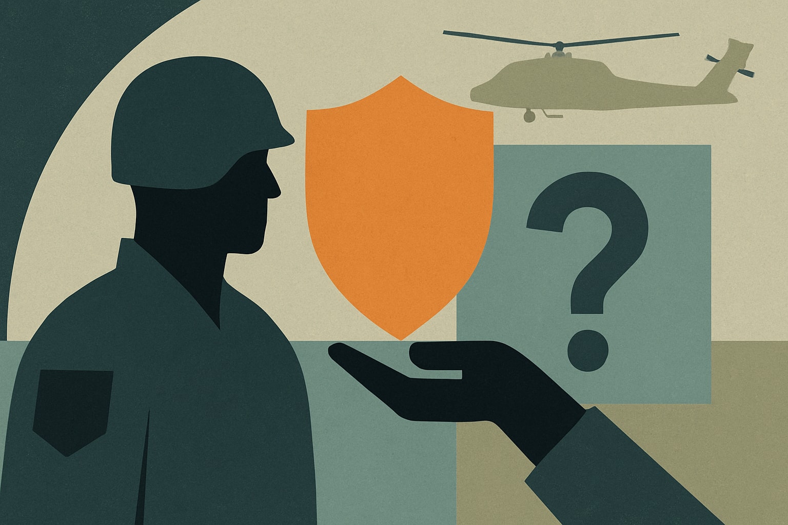 Editorial illustration for: Is Your SGLI Coverage Enough? A Guide for Service Members