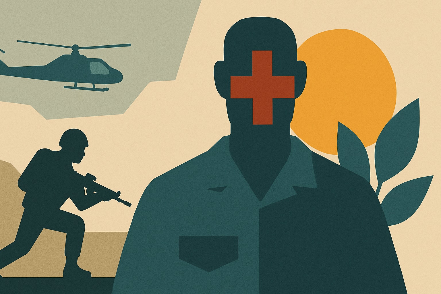 Editorial illustration for: Marine Raiders Transform Combat Lessons into Healing Mission