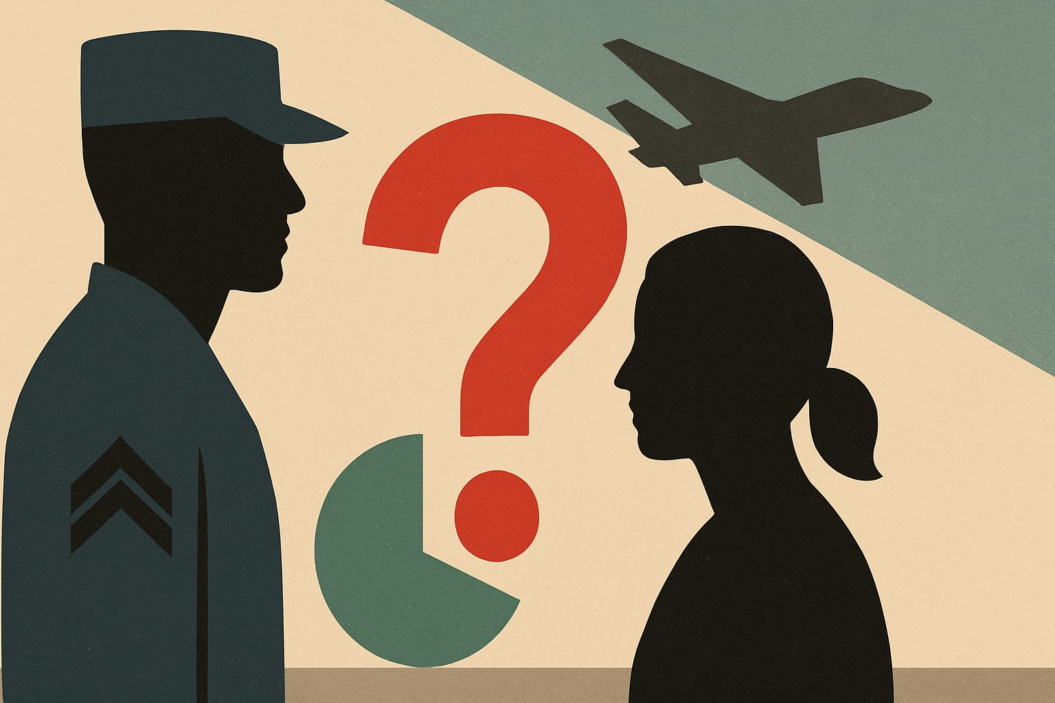 Editorial illustration for: Pentagon Report Questions Accuracy of Military Spouse Unemployment Rates