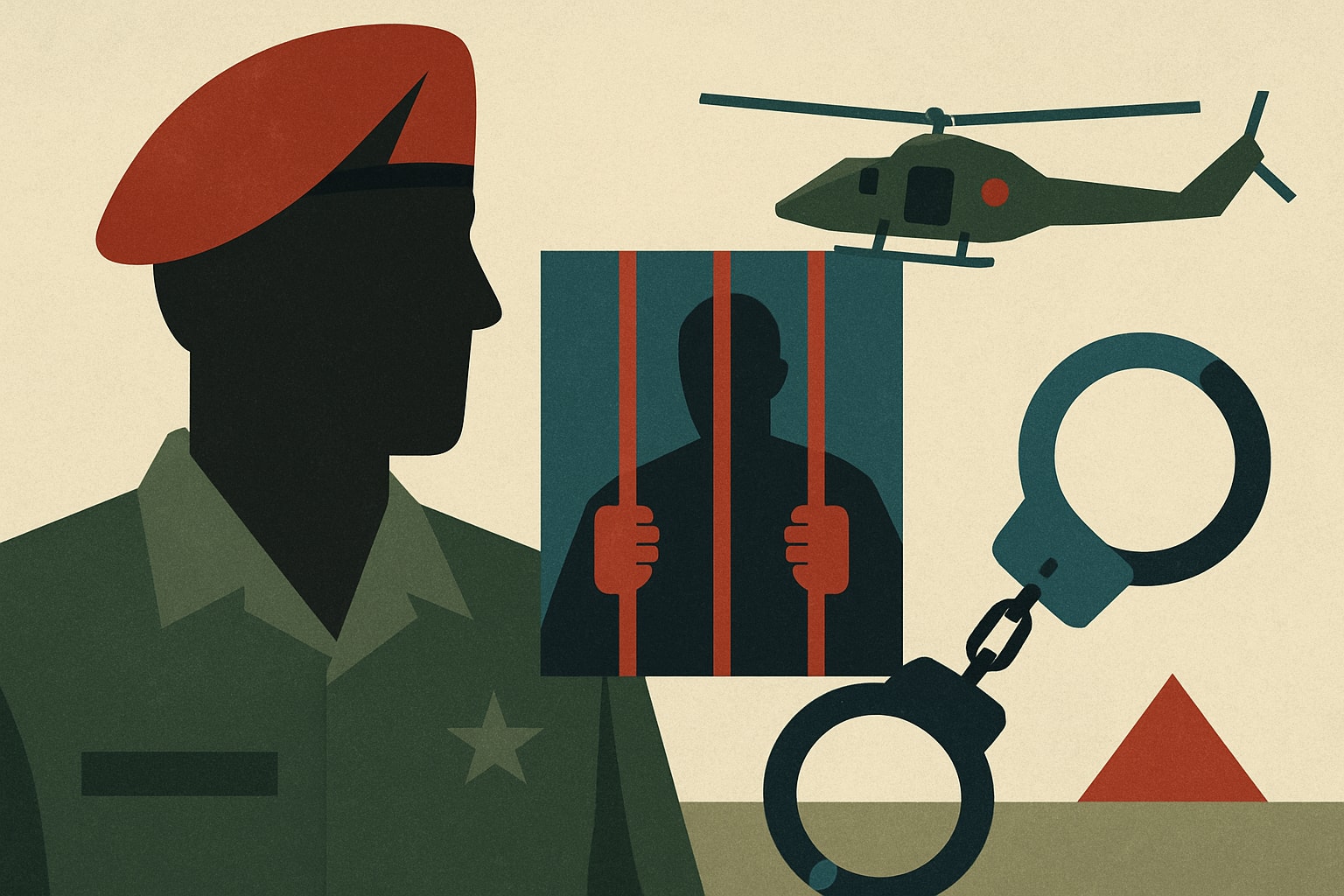 Editorial illustration for: Army ‘Most Wanted’ Fugitive Captured After 30 Years on the Run