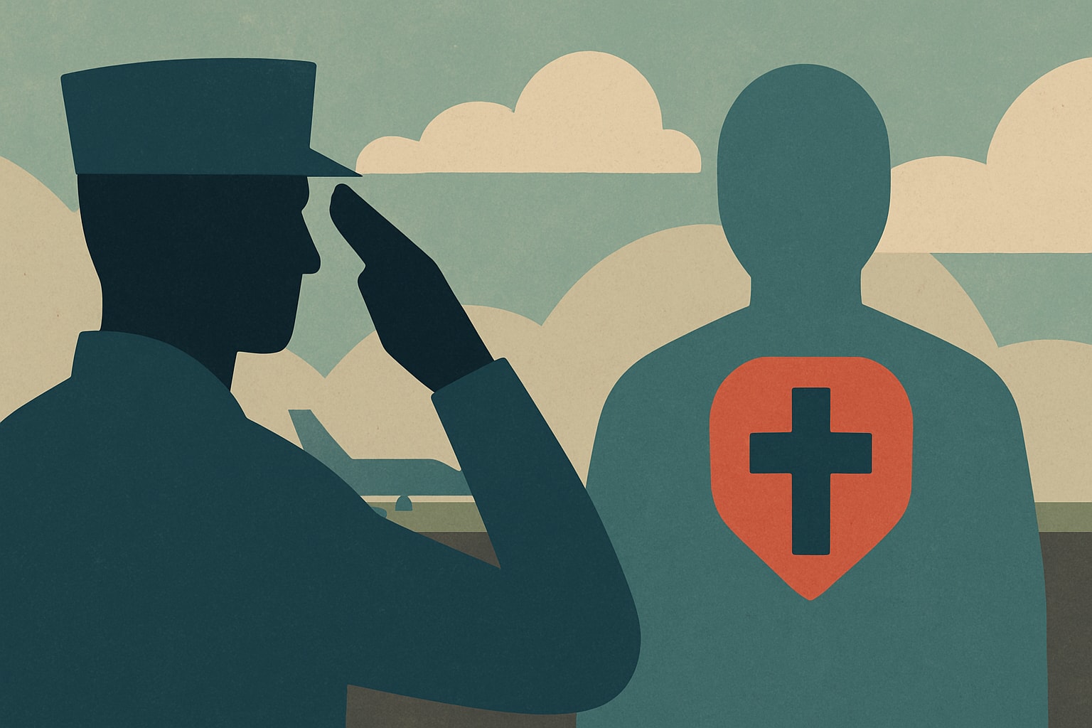 Editorial illustration for: New Air Force Guidance on Greeting Chaplains Without Rank Insignia