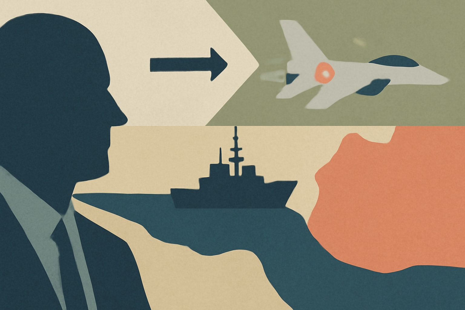 Editorial illustration for: German Chancellor Merz Seeks U.S. Involvement in Strait of Hormuz Security Mission
