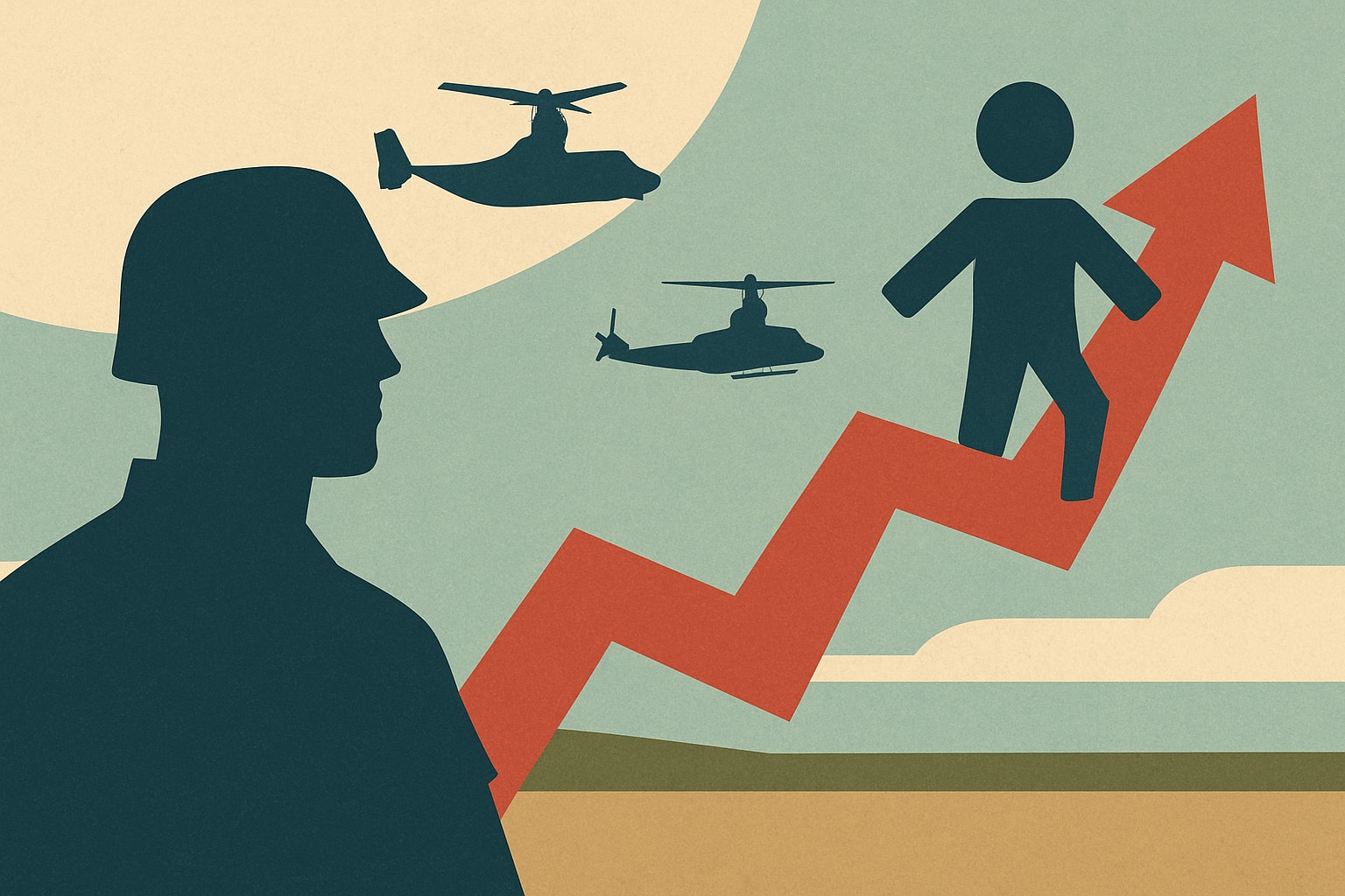 Editorial illustration for: Marine Corps Plans 5% Force Growth by 2032