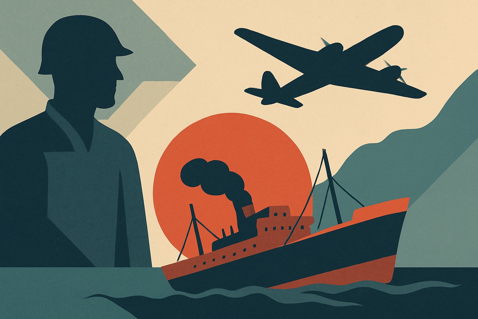 Editorial illustration for: Discovery of the Hōfuku Maru: A 'Hell Ship' Linked to Historic POW Loss