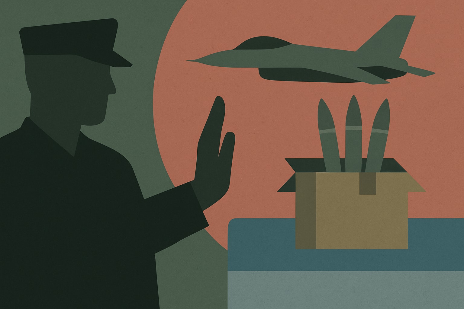 Editorial illustration for: Italy Rejects Aid Scheme to Purchase US Weapons for Ukraine's Defense