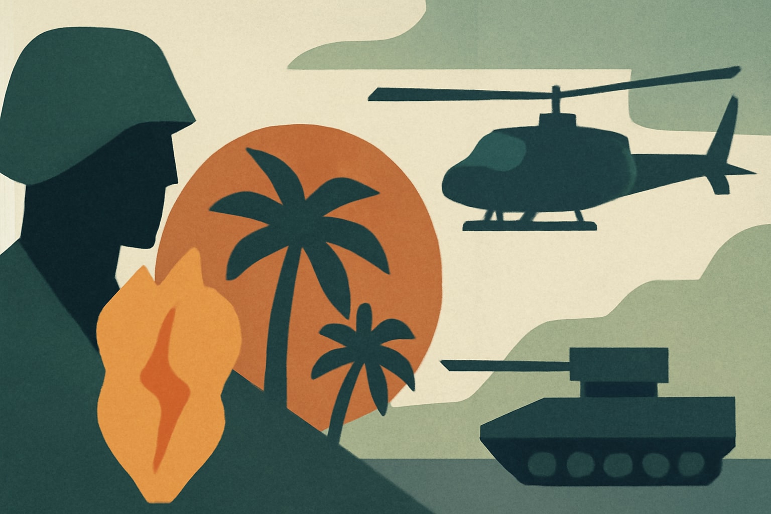 Editorial illustration for: Tropic Lightning Division Reflects on Transformation Lessons from Philippine War Games