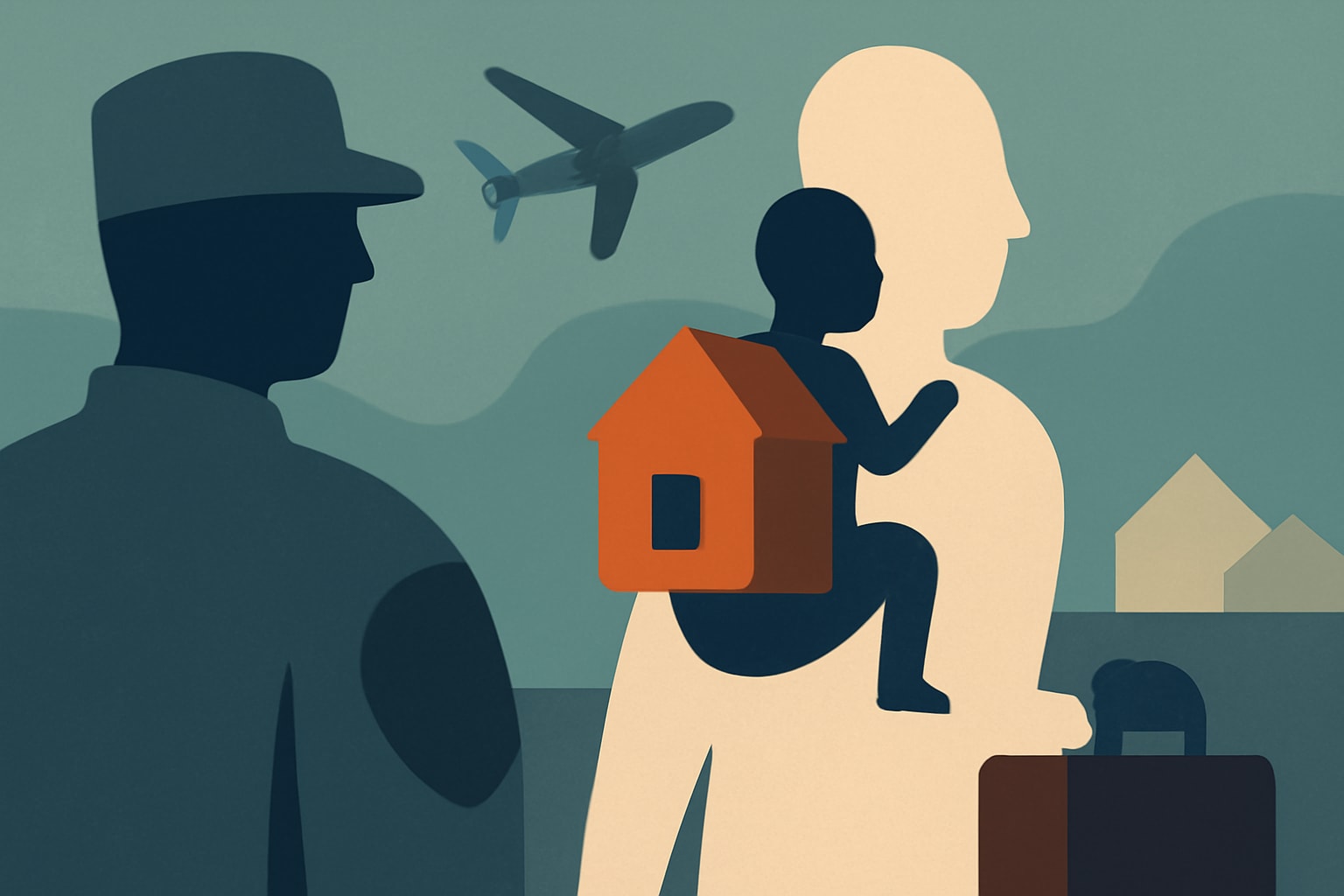 Editorial illustration for: Lawmakers Propose Changes for Military Homeschoolers During Moves
