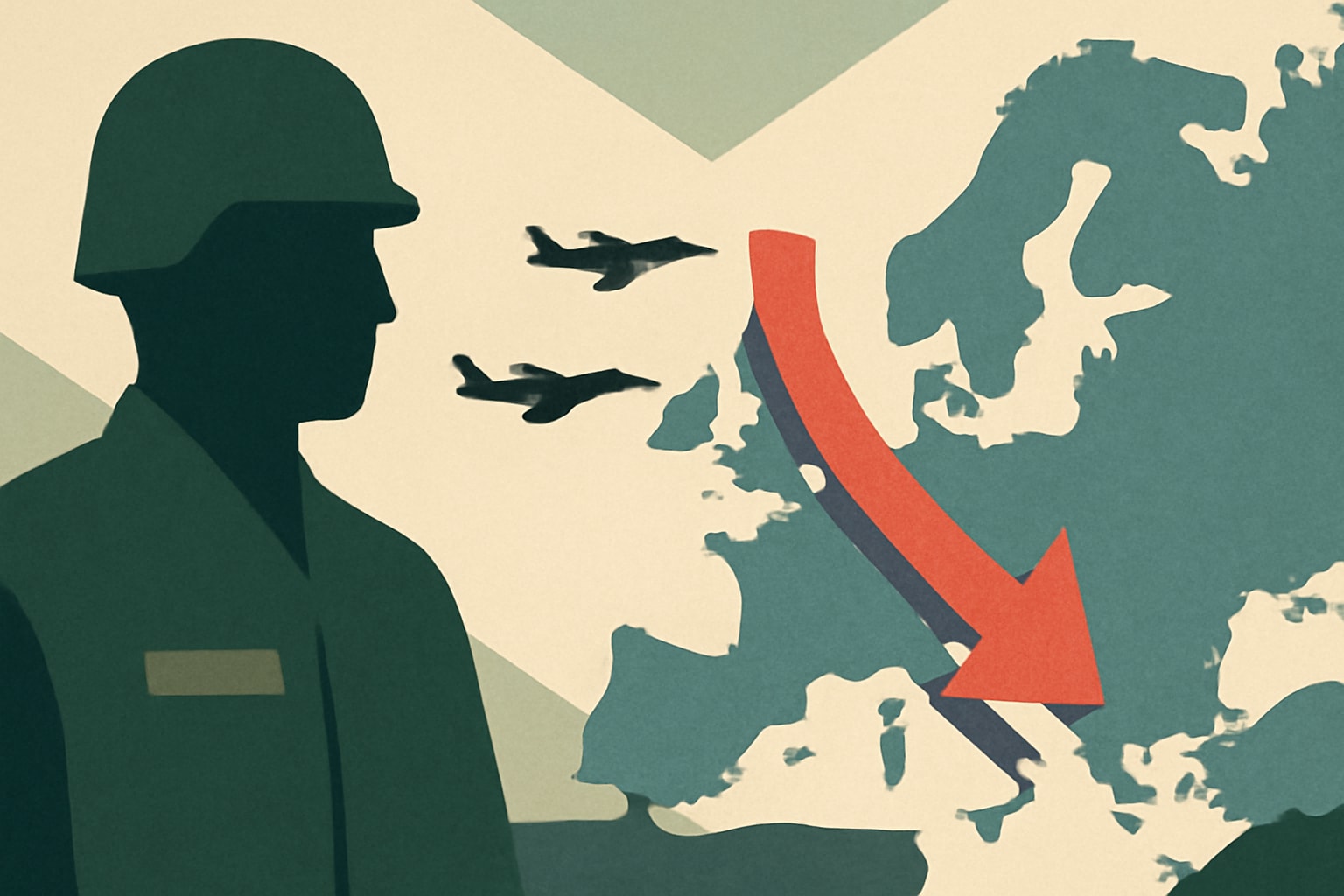 Editorial illustration for: Potential U.S. Troop Cuts in Europe: What It Means for Military Readiness