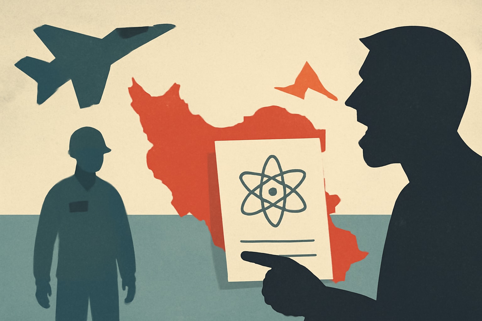 Editorial illustration for: Republicans Blast Iran Agreement as Details Emerge