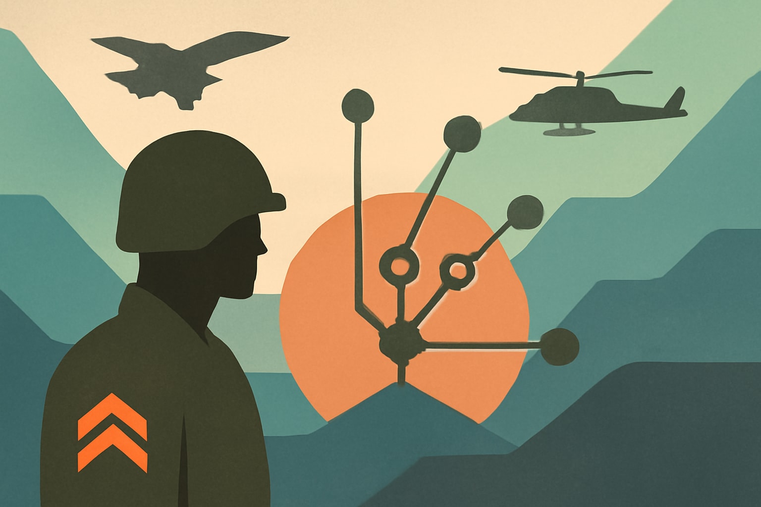 Editorial illustration for: Army Establishes New Multi-Domain Command in the Indo-Pacific