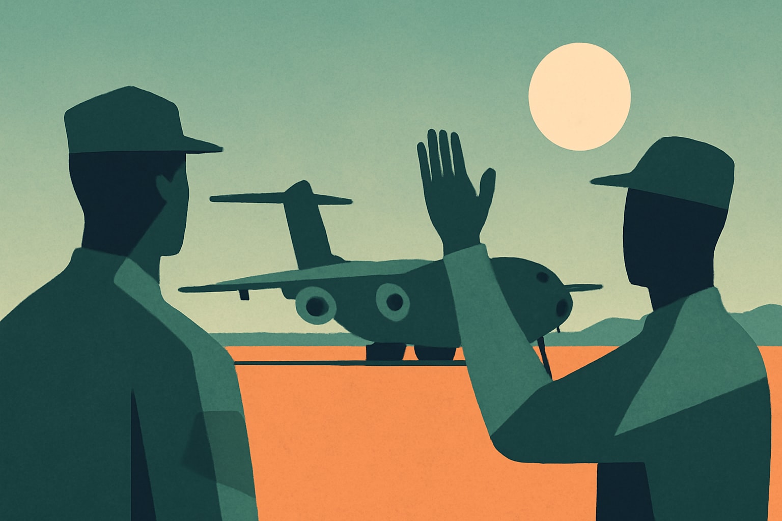 Editorial illustration for: New Hampshire Air National Guard Airmen Return from Operation Epic Fury Deployment
