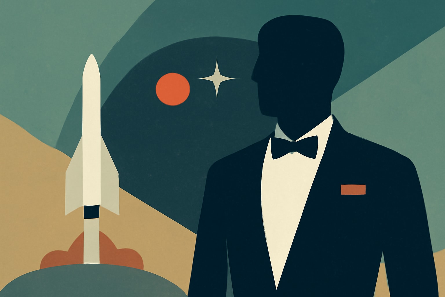 Editorial illustration for: Space Force to Test New Mess Dress Uniform This Fall