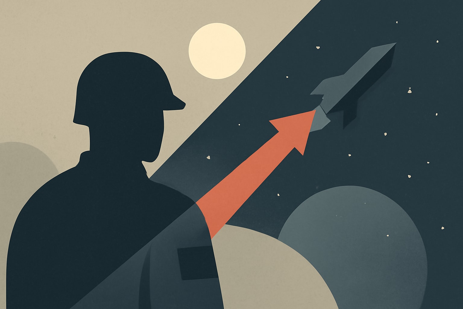 Editorial illustration for: US Military Explores Options for Escalating Conflicts in Space