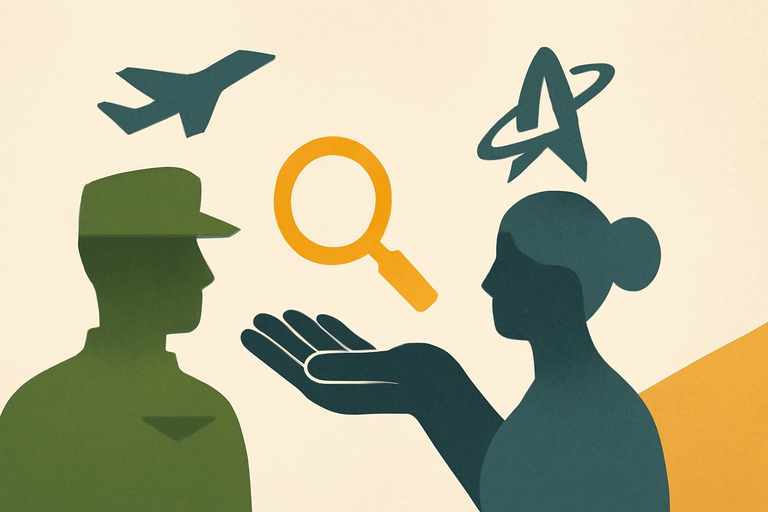 Editorial illustration for: Air Force and Space Force Spouses Receive Job Search Support