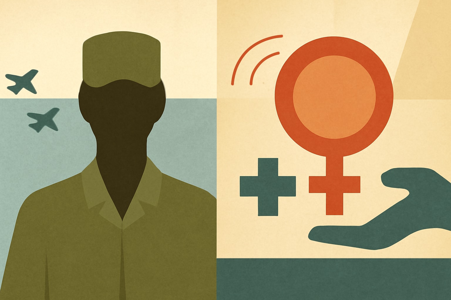 Editorial illustration for: VA Urged to Enhance Care for Menopausal Veterans