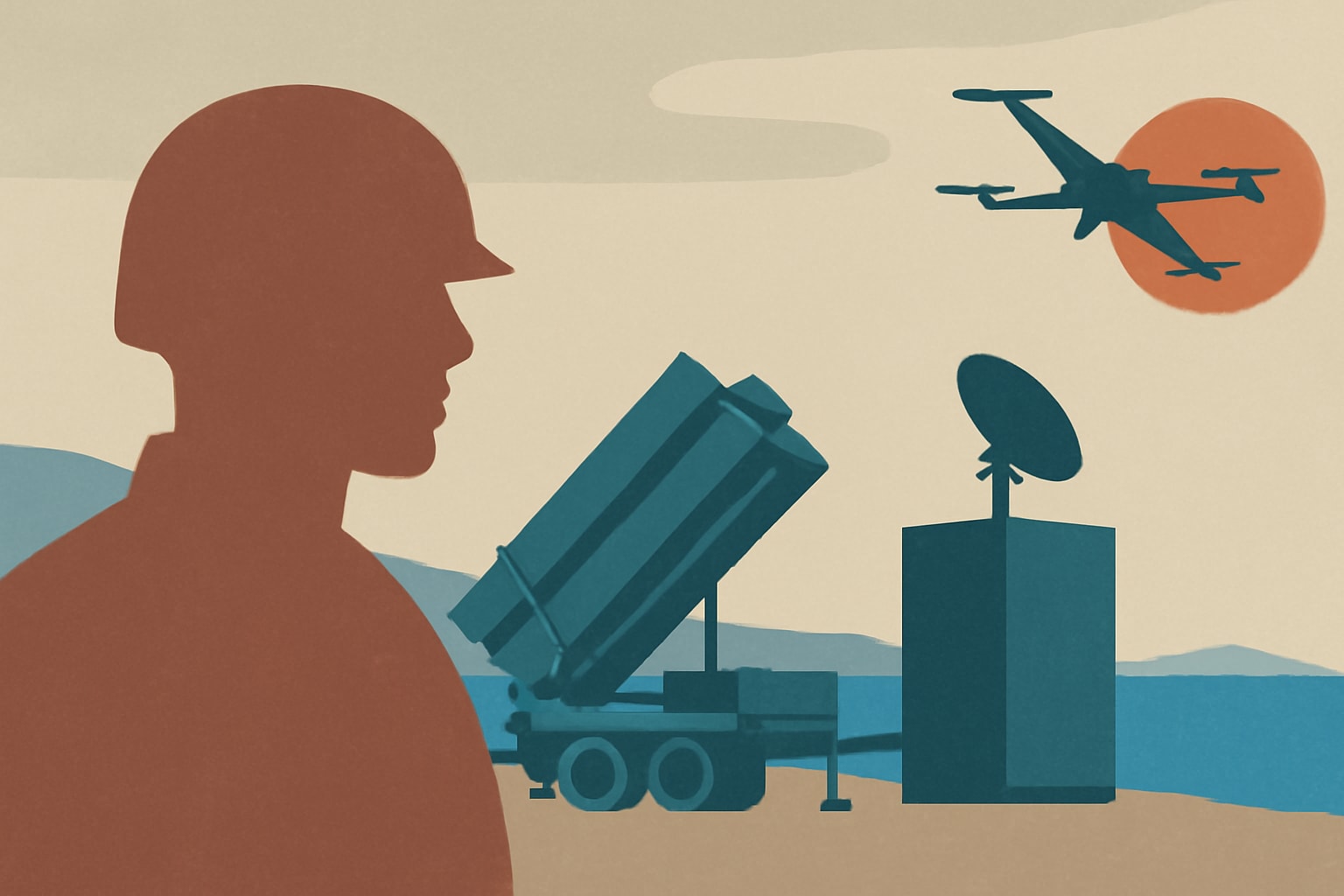 Editorial illustration for: Marines in Okinawa Receive Advanced Anti-Ship and Counter-Drone Systems
