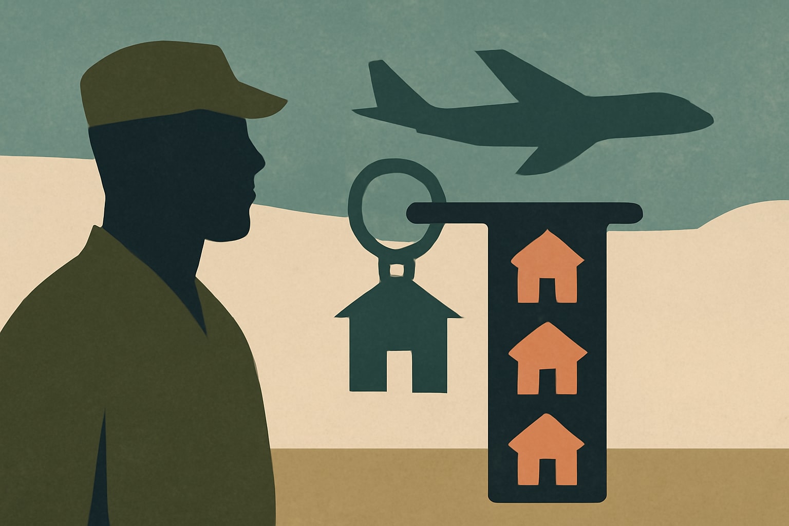 Editorial illustration for: Veterans Can Reuse VA Loan Entitlements Multiple Times