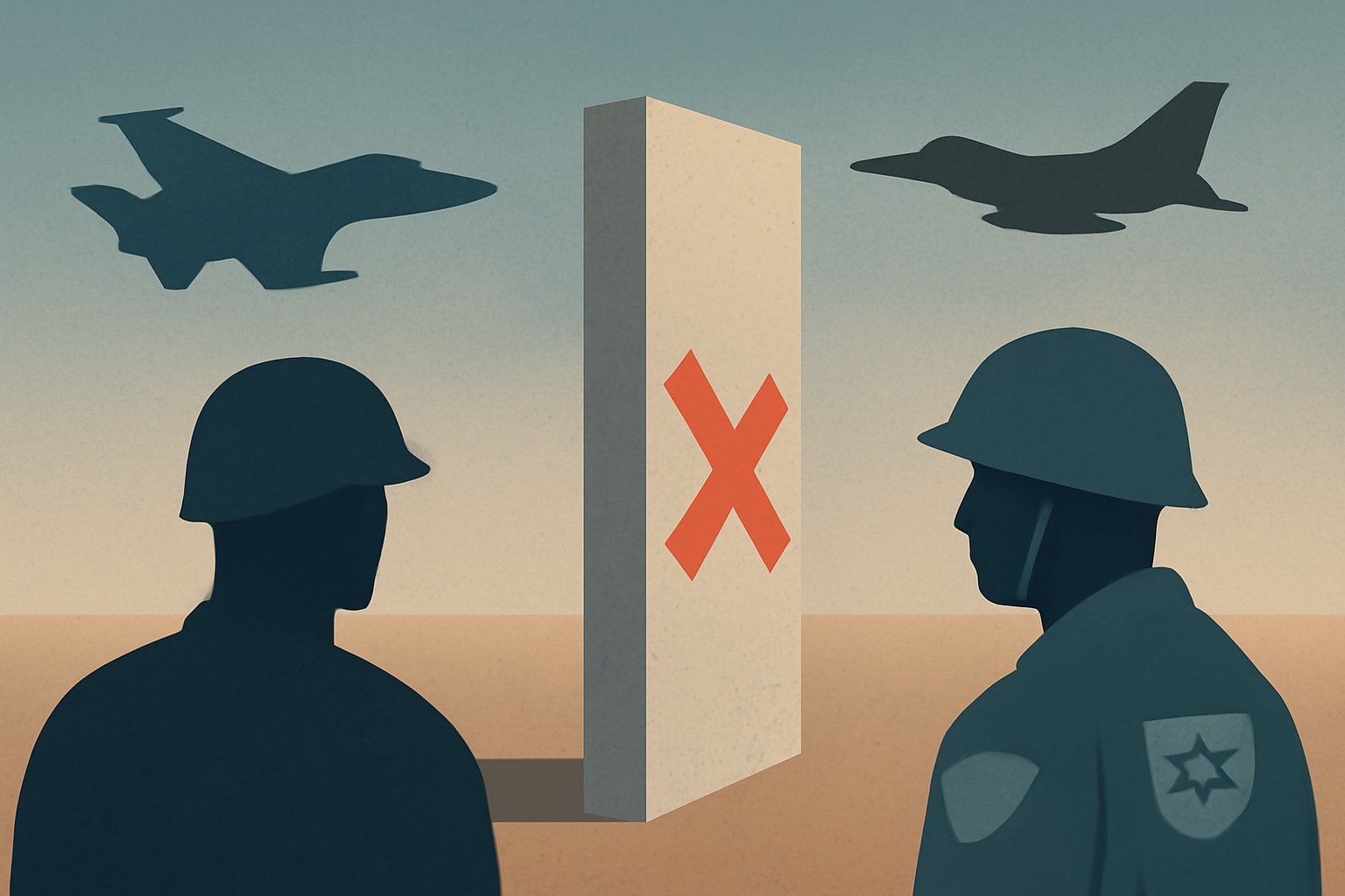 Editorial illustration for: Congress Blocks Bipartisan Amendment on US-Israel Defense Integration