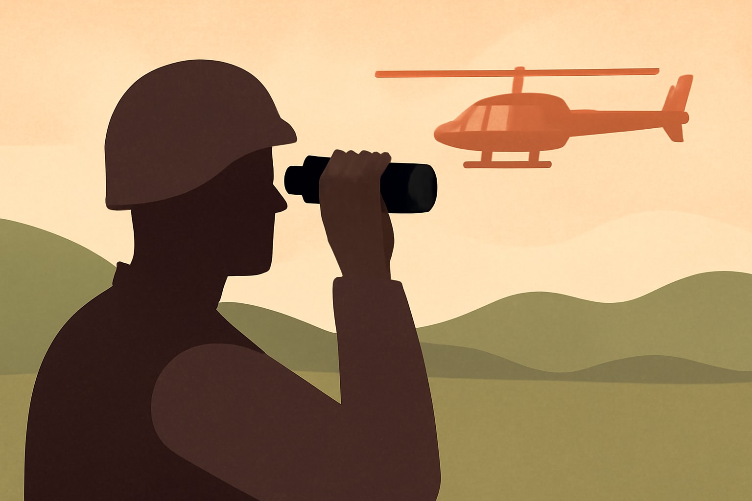 Editorial illustration for: Marine Corps Adds New Scout MOS to Infantry Units