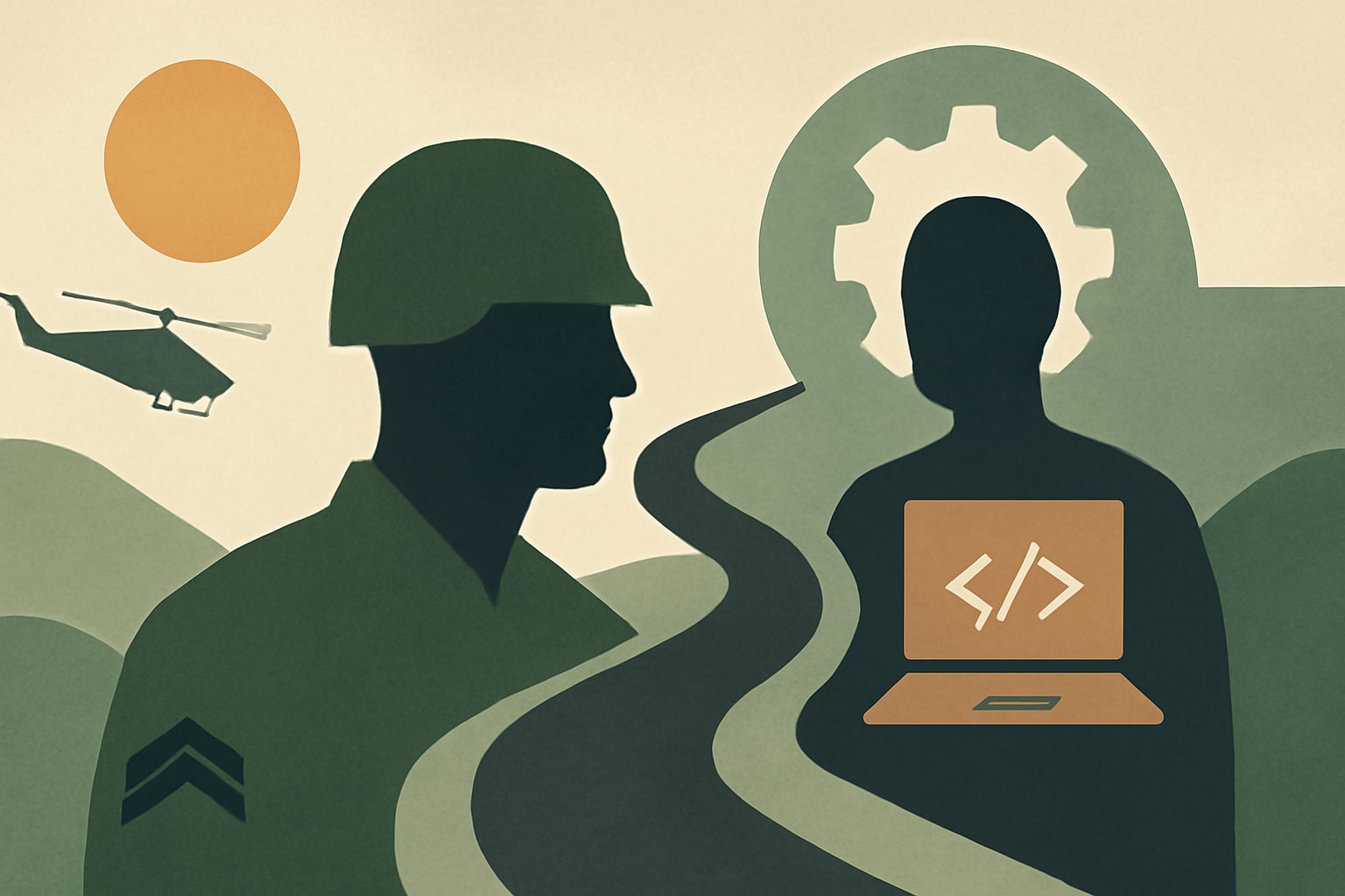 Editorial illustration for: Army Establishes Pathway for NCOs to Transition to Software Warrant Officers