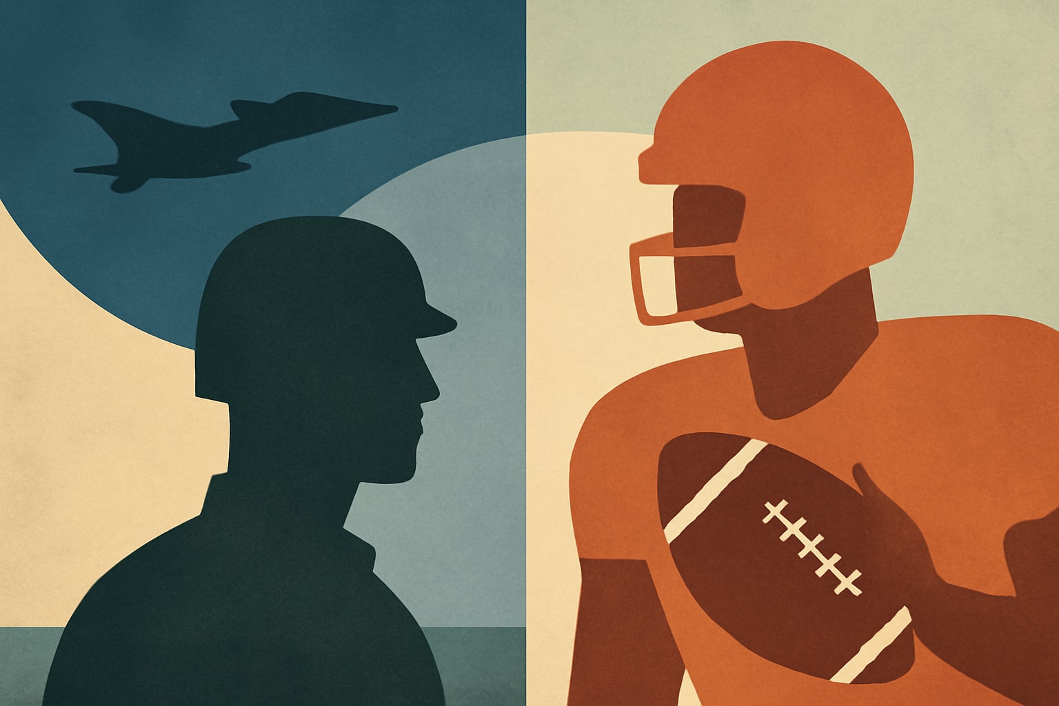 NFL Draft Prospects Reflect on Military Influence in Their Lives