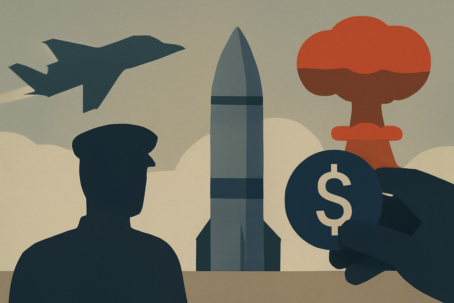 Editorial illustration for: UK Increases Nuclear Spending with New Warhead Development