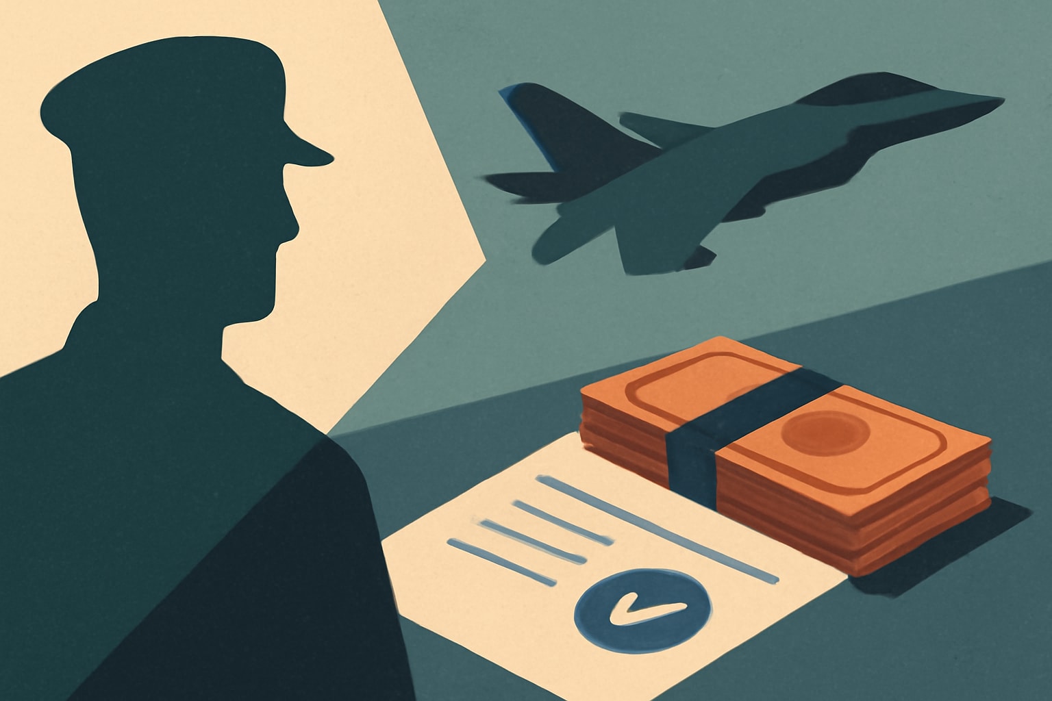 Editorial illustration for: Multibillion-Dollar Contract Secures Major Step Forward for GCAP Fighter Jet