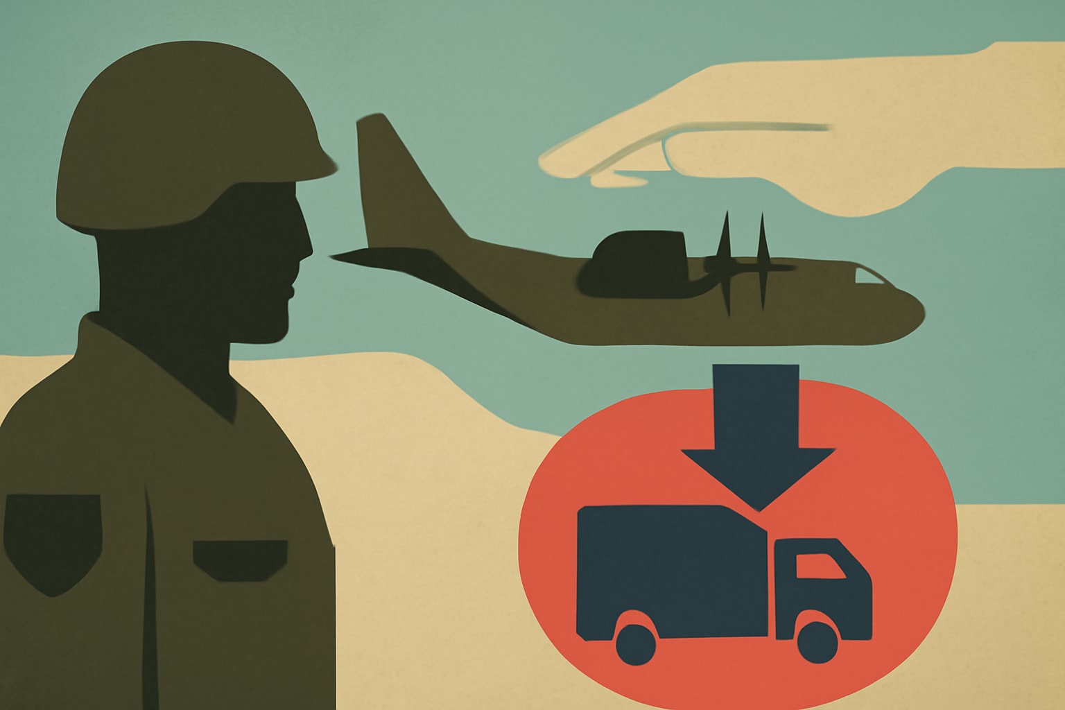 Editorial illustration for: Army Announces Cuts to PCS Moves for Fiscal Years 2026 and 2027