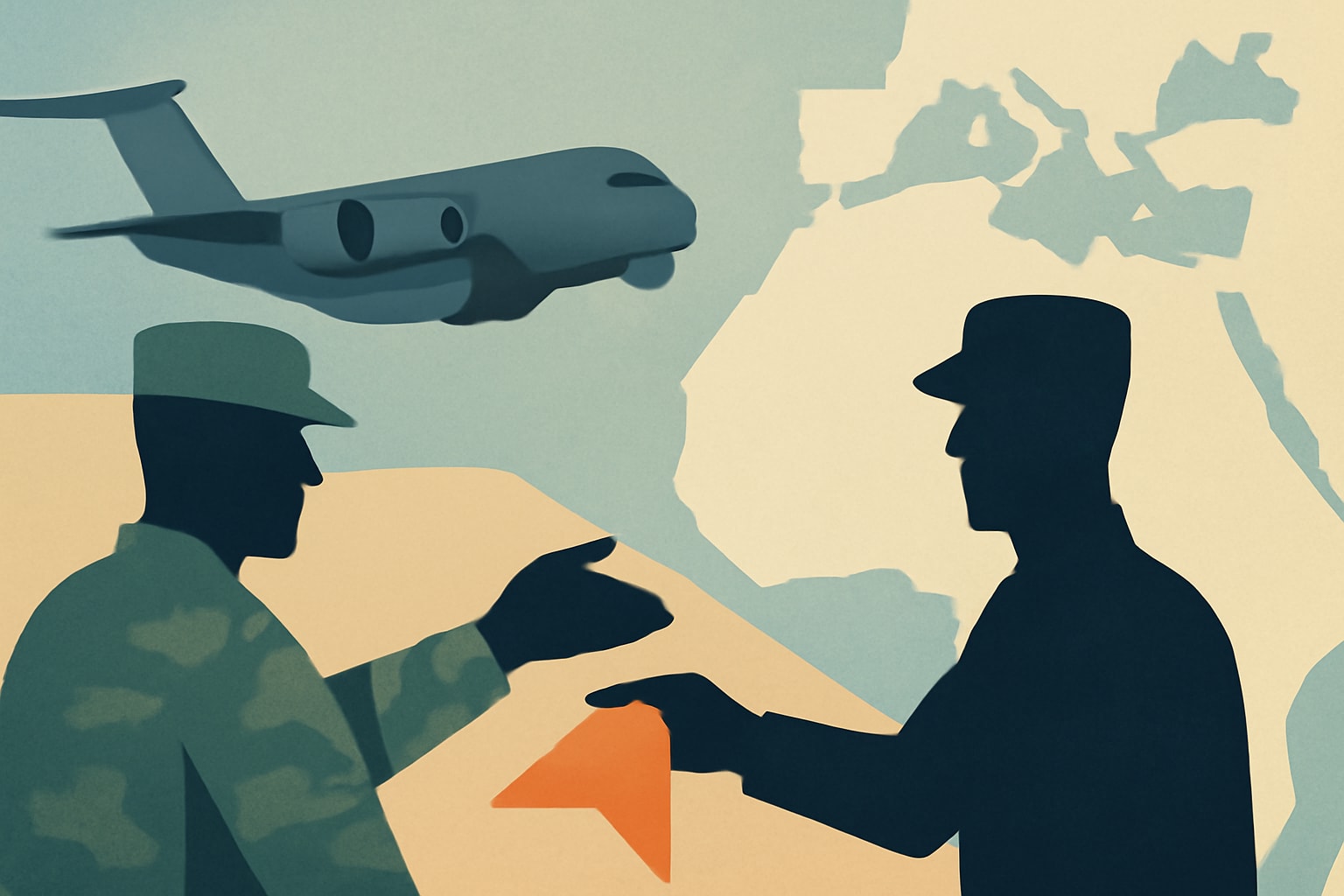 Editorial illustration for: Gen. Christopher Donahue Relinquishes Command of US Army Europe and Africa