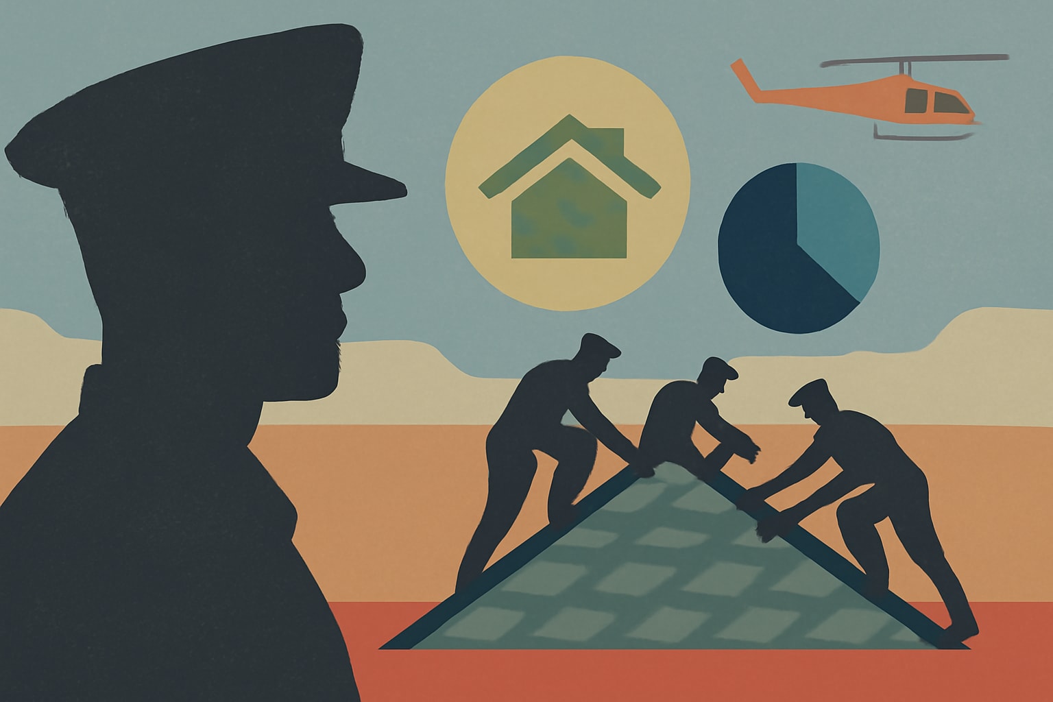 Editorial illustration for: 320 Service Members Enroll in DOD Roofing Program with 50% Placement Rate