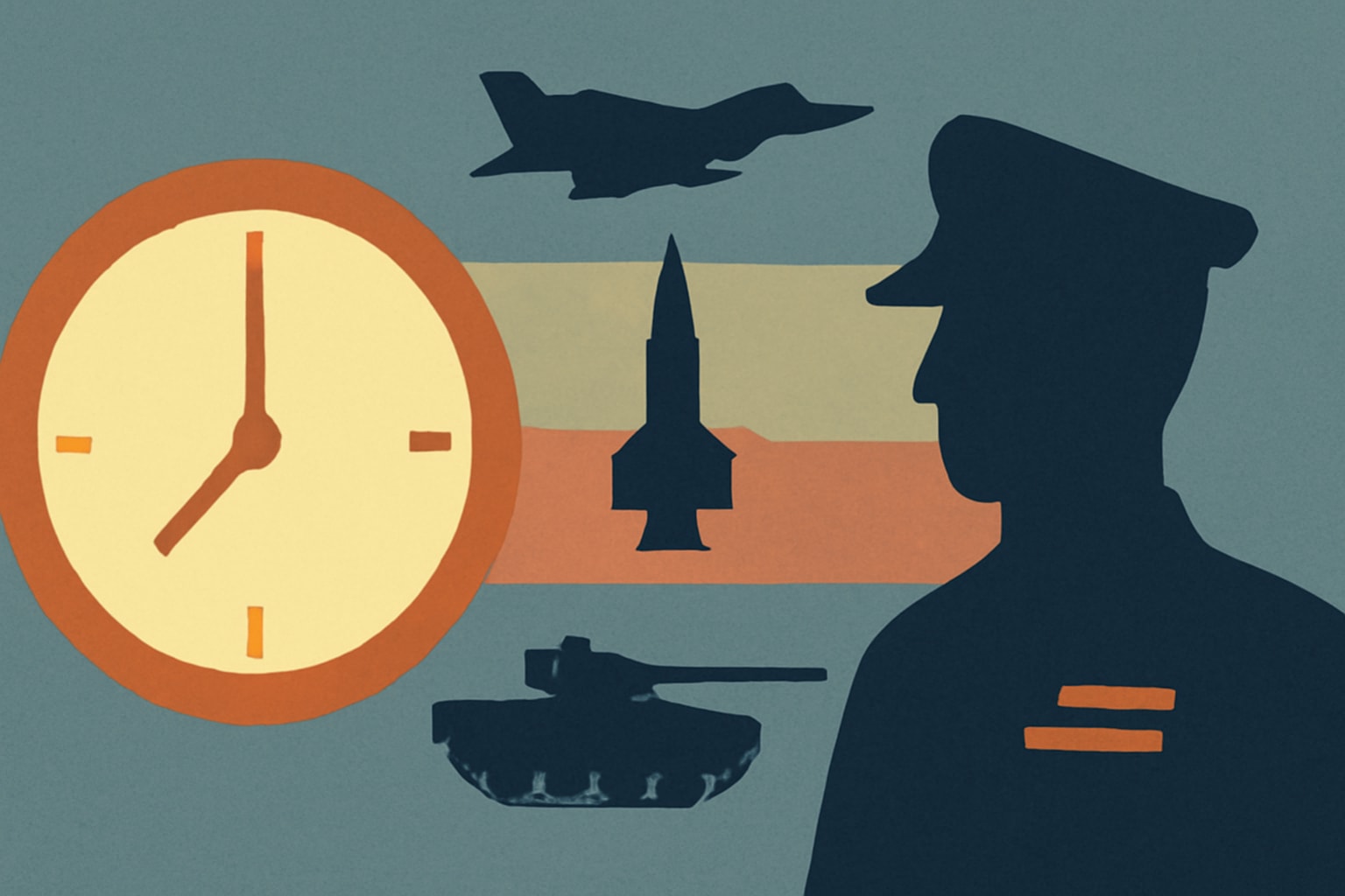 Editorial illustration for: Pentagon’s Top New Weapons Programs Are 12 Years Behind Schedule
