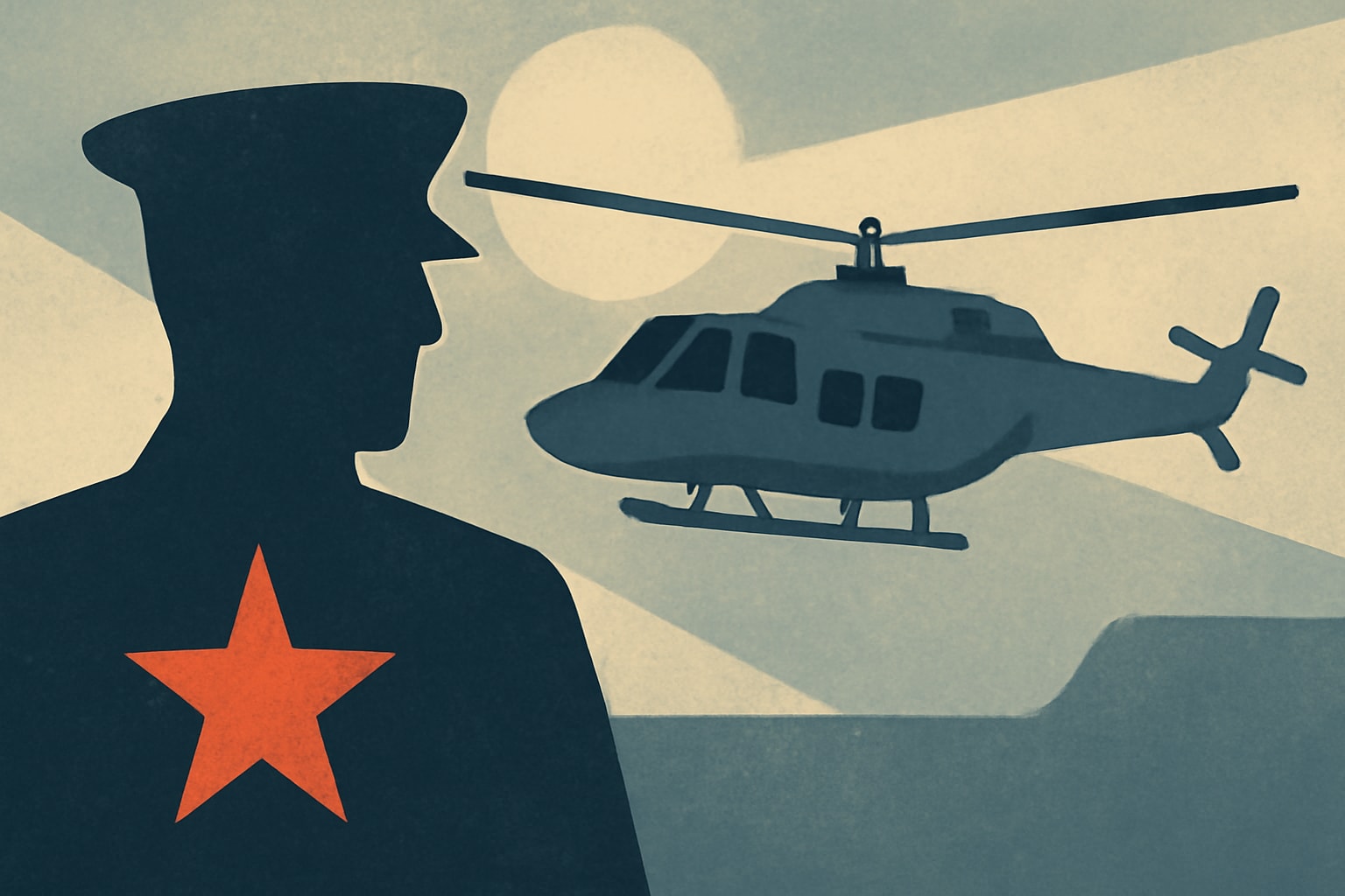Editorial illustration for: Navy Commander Killed in Helicopter Incident Identified