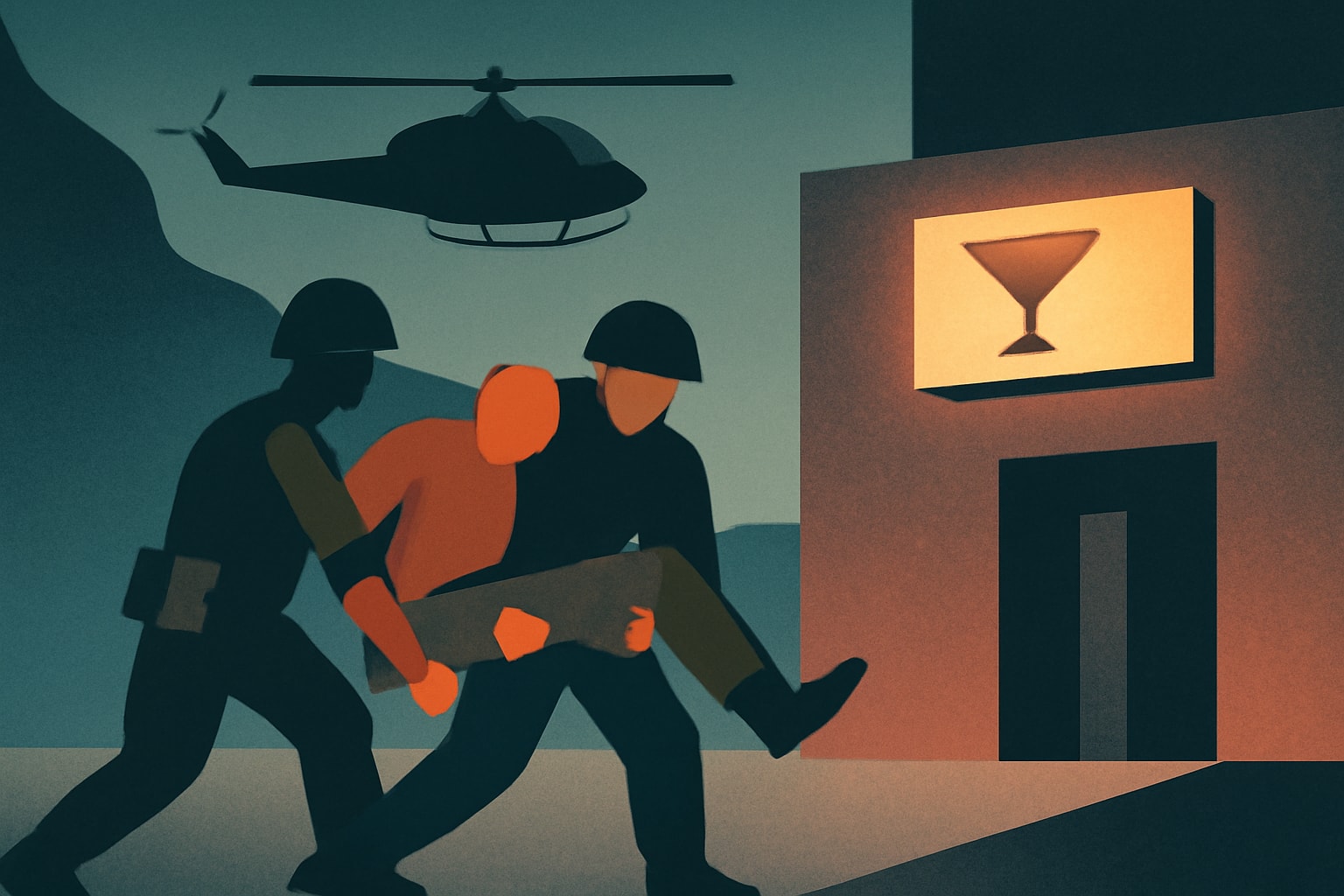 Editorial illustration for: Marines Recognized for Life-Saving Response During North Carolina Nightclub Shooting