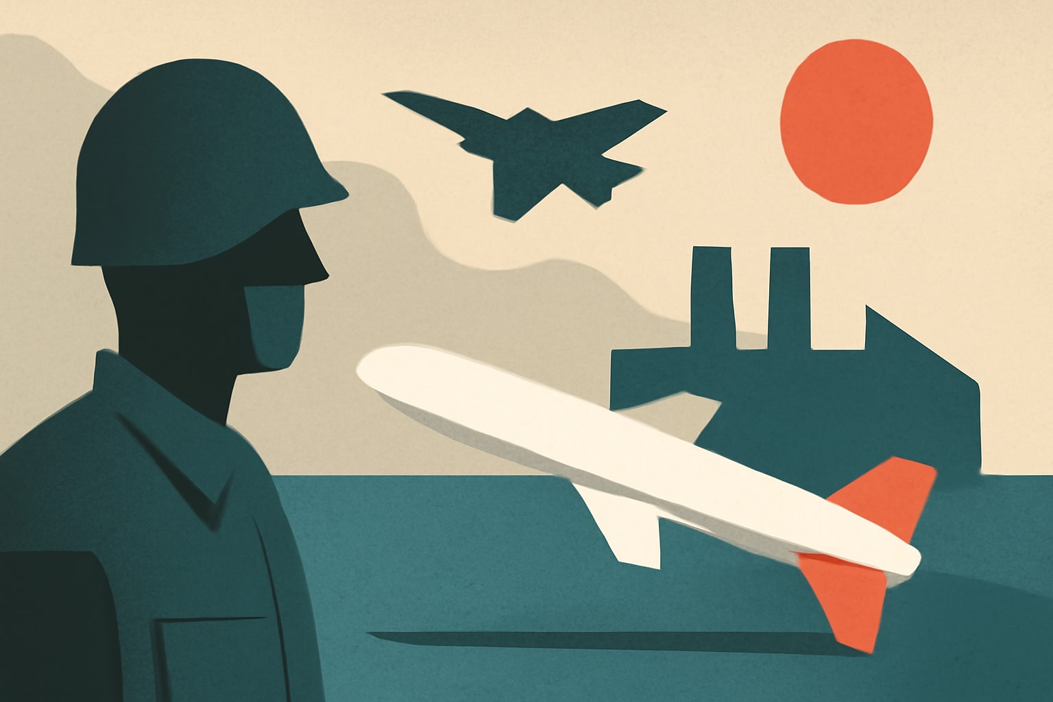 Editorial illustration for: Polish Defense Giant PGZ to Produce Anduril’s Barracuda Cruise Missile