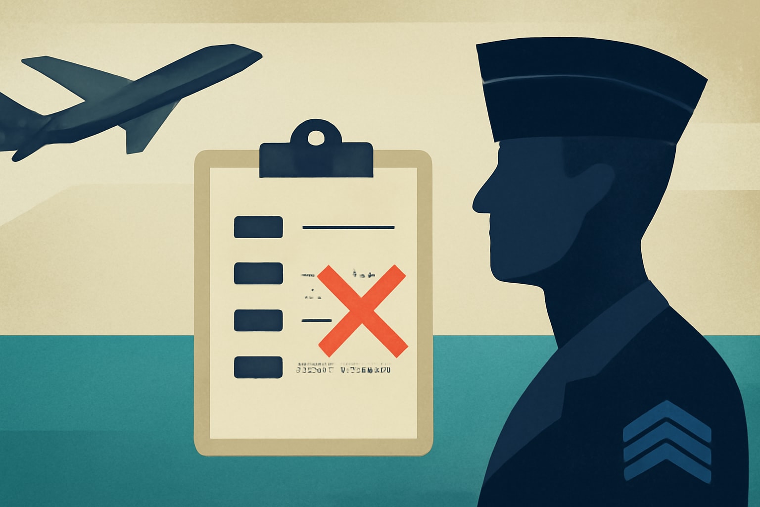 Editorial illustration for: Air Force Revises E-6 Promotion List After Scoring Error