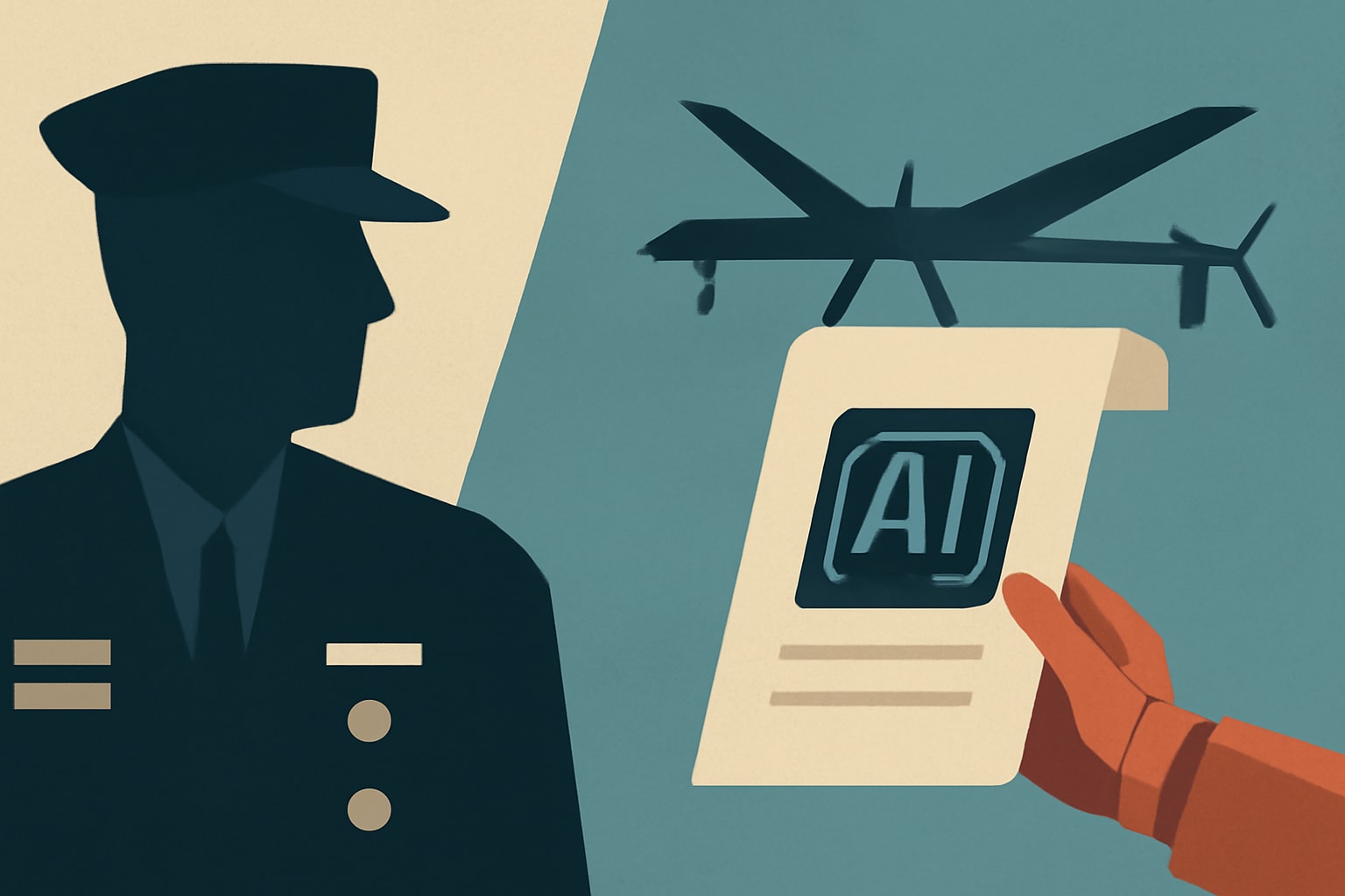 Editorial illustration for: Senate Lawmaker Presses DoD, Tech Firms to Disclose AI Contract Terms