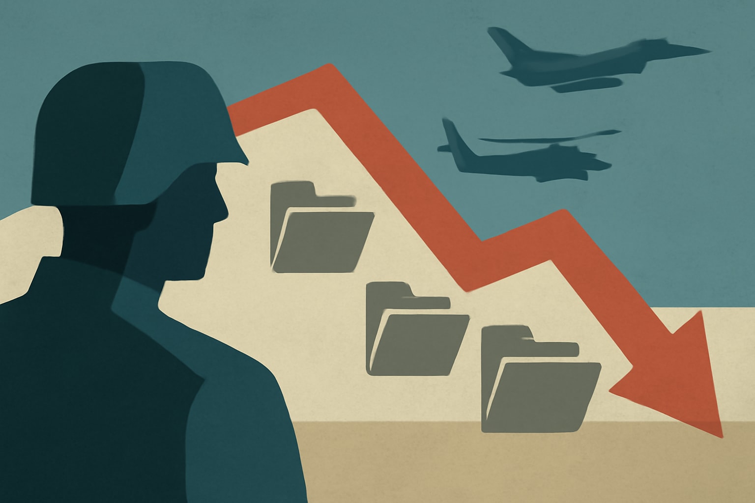 Editorial illustration for: VA Claims Backlog Drops Below 70,000 for First Time in Six Years