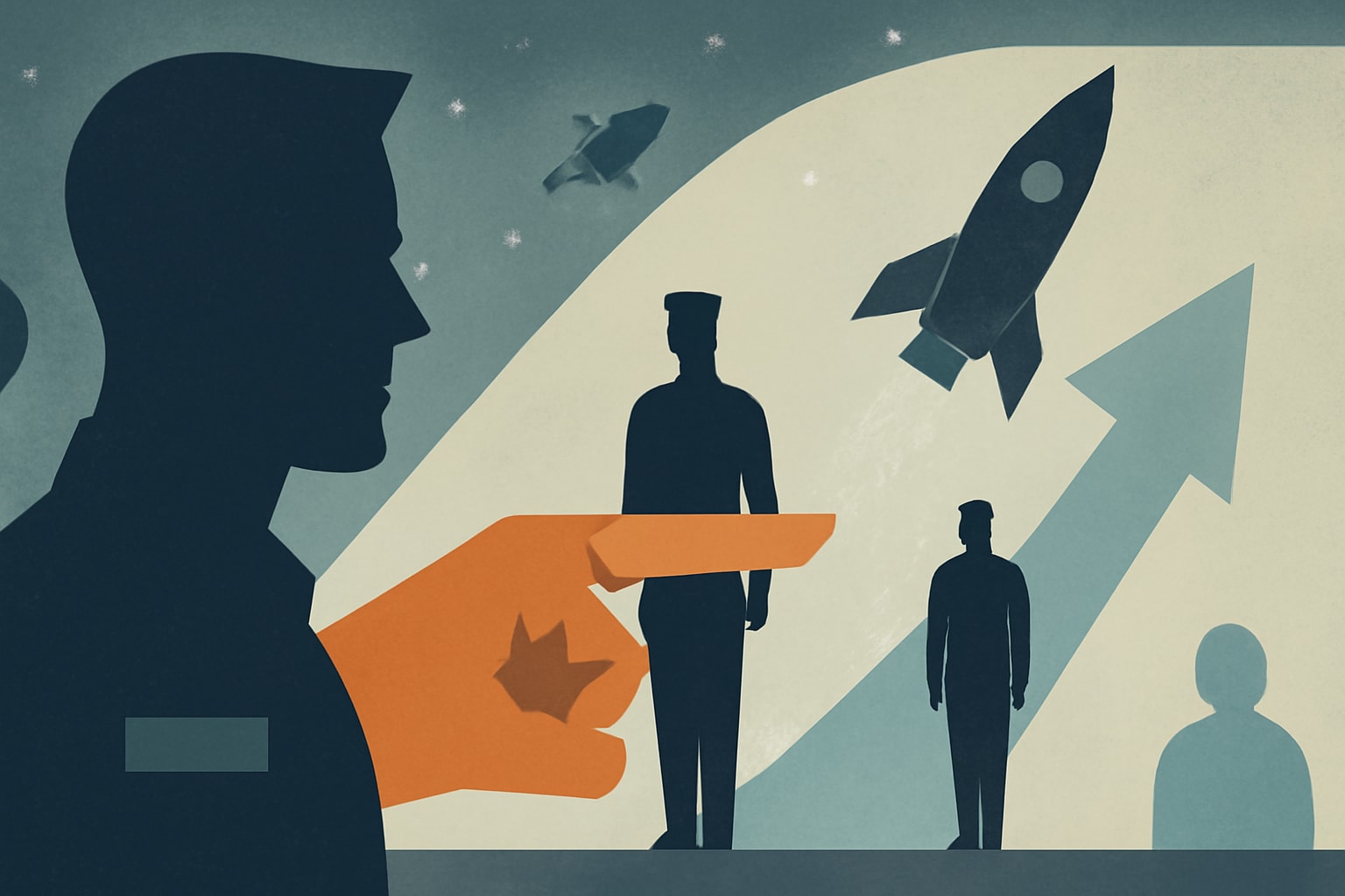 Editorial illustration for: Space Force Acquisition Branch Plans Major Hiring Initiative
