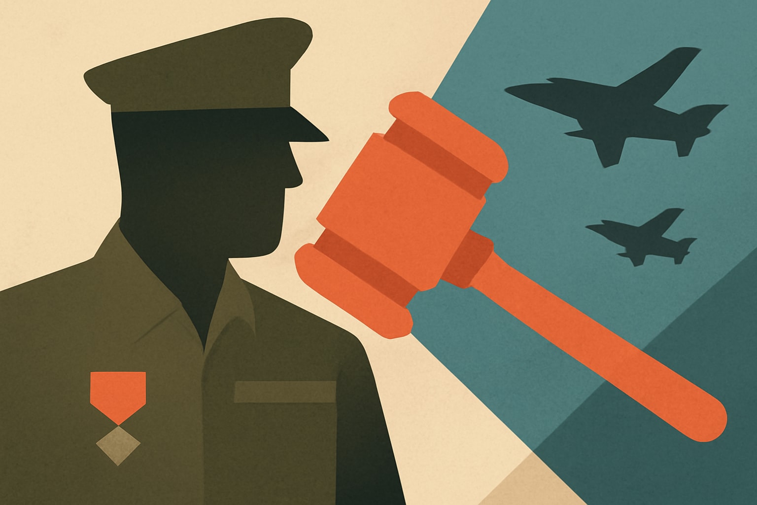 Editorial illustration for: GOP Lawmakers Seek Review of VFW’s Claims Authority Amid Cartoon Controversy