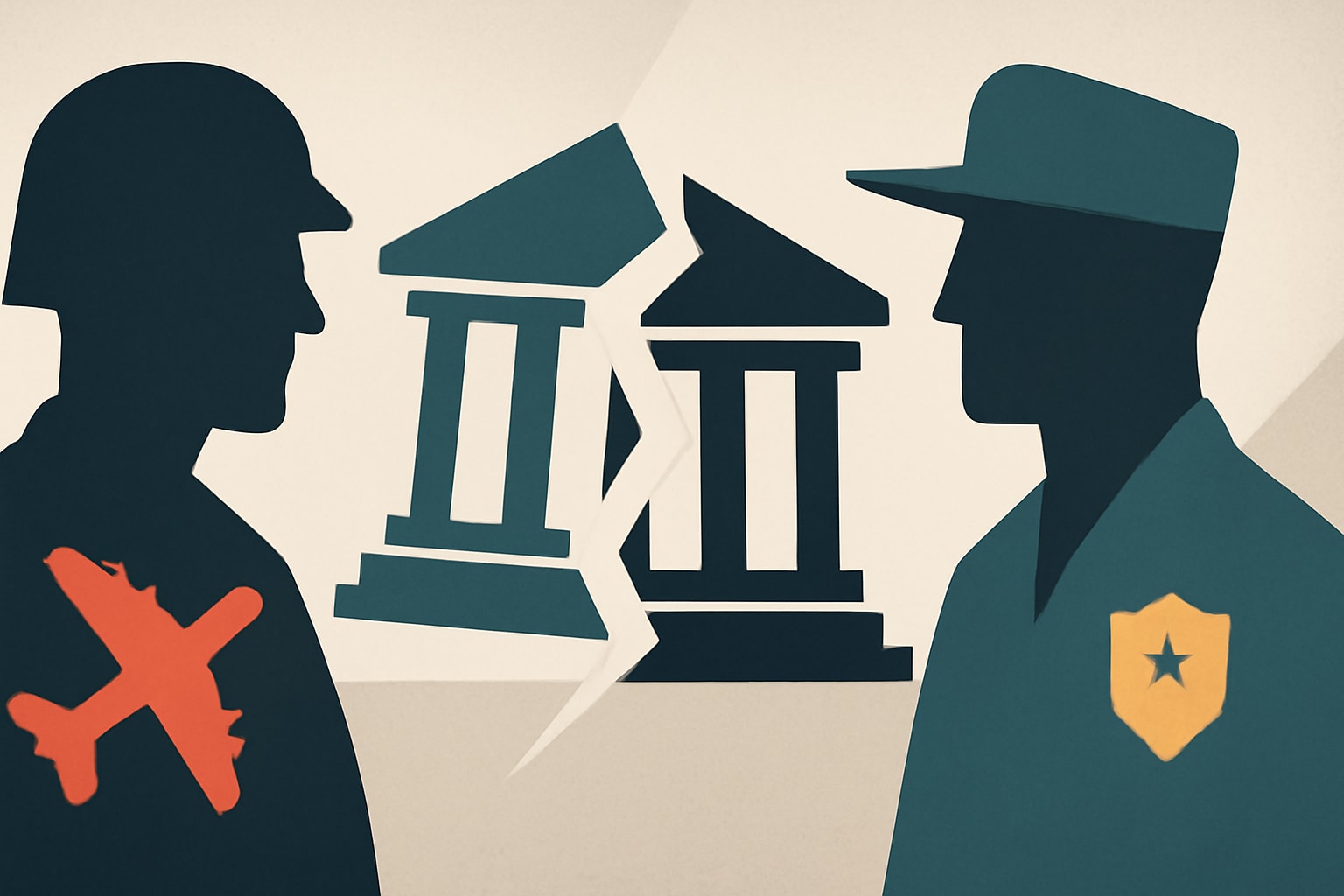 Editorial illustration for: Veterans Organizations Clash Over VA Benefits Legislation