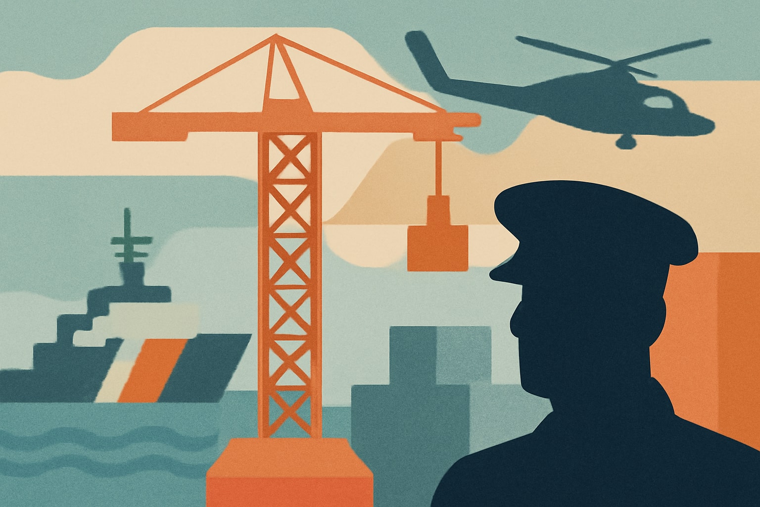 Editorial illustration for: Coast Guard Awards $230M Infrastructure Contract, Part of $440M in Upgrades