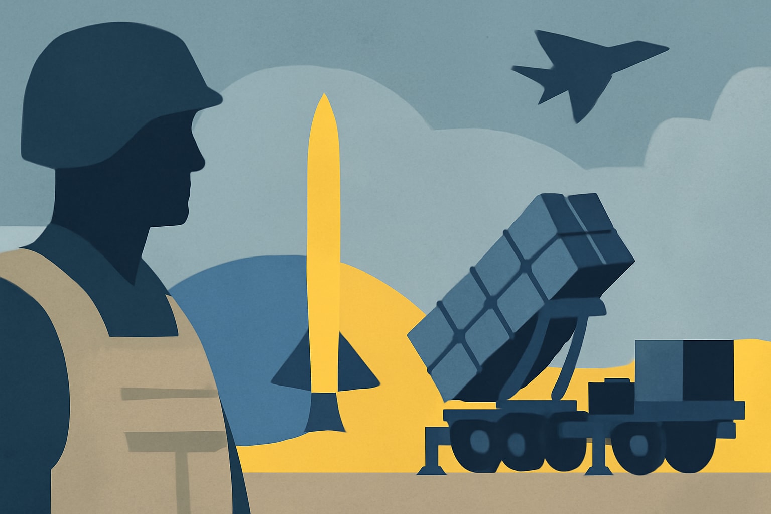 Editorial illustration for: Ukraine Poised to Build Its Own Patriot Missile Systems